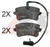 A.B.S. 37830 Brake Pad Set, disc brake